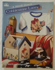 Decorative Painting Pattern Book STROLL DOWN COBBLESTONE LANE Marilyn Fullgrabe