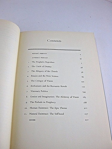 Das Tal der Vision Blake als Prophet & Revolutionär Peter F. Fisher HC DJ 1961 - Bild 6 von 6