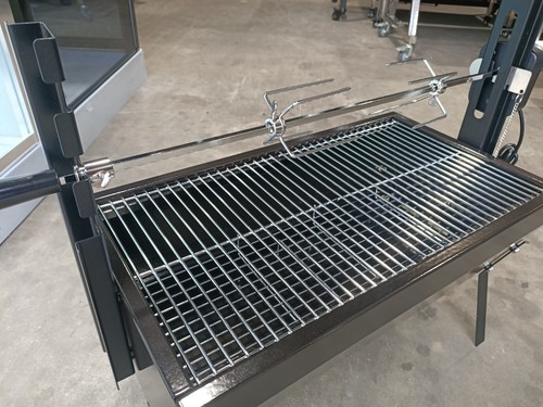 NEW HIBACHI BBQ GRILL SPIT ROTISSERIE - C03 - Picture 2 of 3