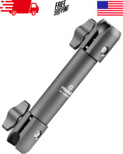 15cm Double Socket Arm Mount   Fits 20mm Ball  Dash Mount, Aluminum Build