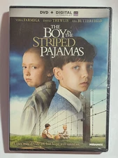 Miramax The Boy in the Striped Pajamas  DVD & Digital Ultraviolet 2008  New