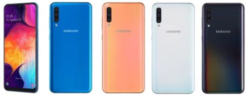 Samsung Galaxy A50 A505FD Dual Sim 64GB 6.4" 25MP Octa-Core SmartPhone Open Box - Afbeelding 1 van 7
