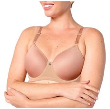 Breezies Smooth Perfection Underwire T-Shirt Bra Warm Sand