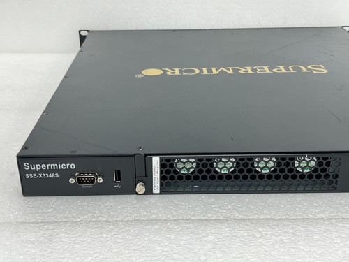 Supermicro SSE-X3348S 48x10GbE 4x40GbE 2xGbE 2x400W Managed Switch - Picture 9 of 12