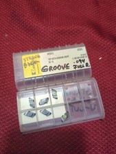 KENNAMETAL NR2047L Carbide Inserts Grade KC5025 6pcs 4 New 2 Lightly Used) (C12)