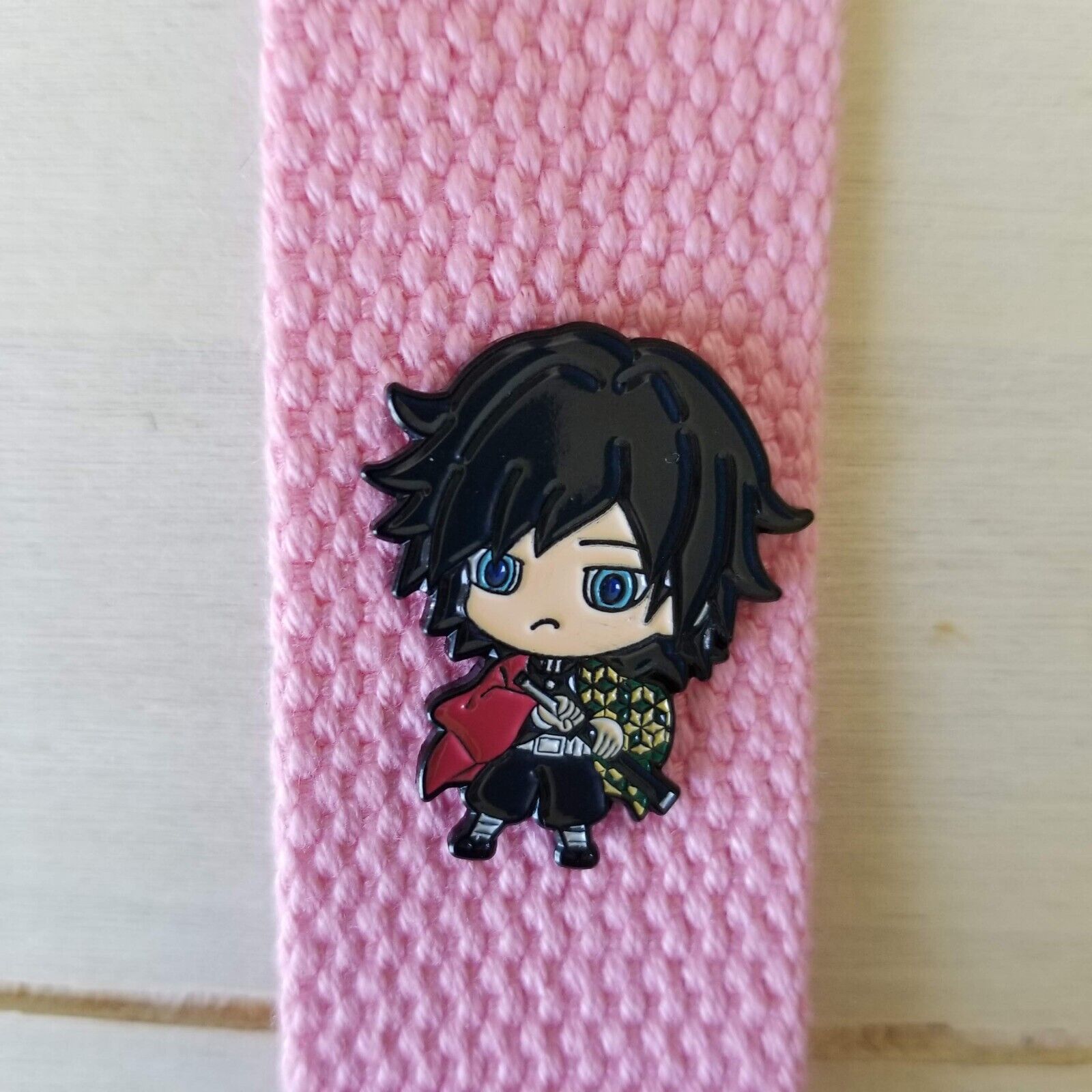 US seller, hard enamel demon slayer pins, Nezuko Tanjiro Zenitsu Inosuke  Giyuu