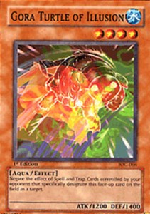 Gora Turtle of Illusion - IOC-066 - Common - Unlimited Edition x3 - Near Mint
