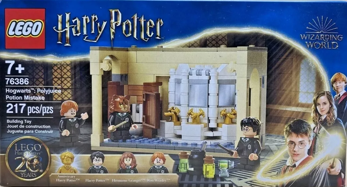 LEGO Harry Potter 76386 Hogwarts: Polyjuice Potion Mistake Building Set 217  Pcs