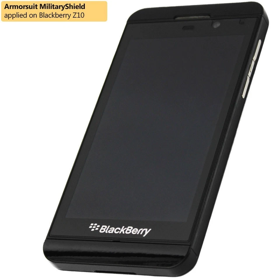 Protector de pantalla ArmorSuit MilitaryShield BlackBerry Z10 + Recubrimiento de cuerpo completo EE. UU. Foto 2 de 4