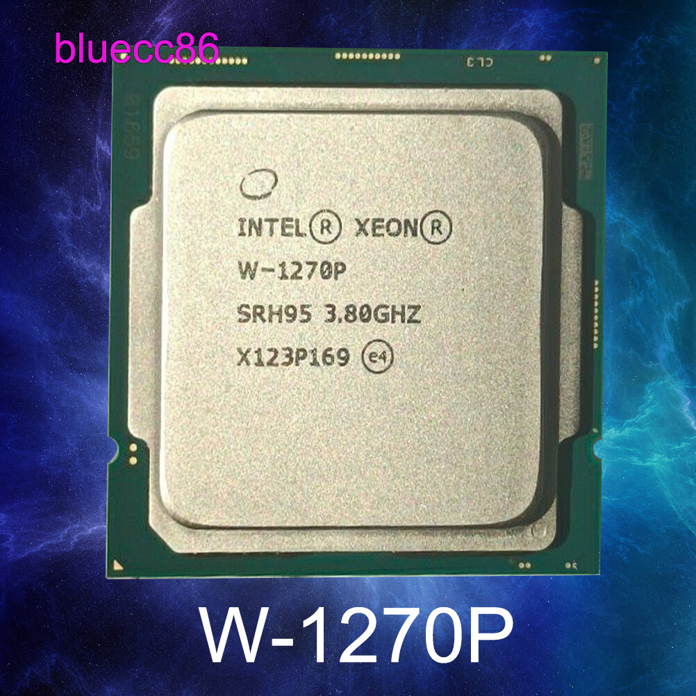 Intel Xeon W-1270P LGA-1200 CPU Processor SRH95 3.80GHz 8-Core 16