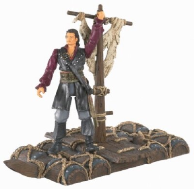 Pirates of the Caribbean 3 - 3 3/4'' Deluxe Figur - Will Turner mit Spinnen...