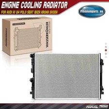 Engine Cooling Radiator for Audi A1 VW Polo Seat Ibiza Arona Skoda Kamiq Scala 