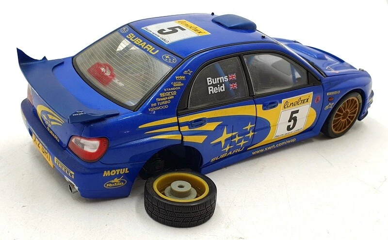 Autoart 1/18 Scale Diecast 13625E - Subaru Impreza WRC RMC #5 R.Burns - Image 3 of 4