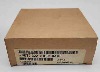 SIEMENS 6ES7322-1HH01-0AA0 I/O Module (Ver 06) 6ES73221HH010AA0 *NDA AVAILABLE*