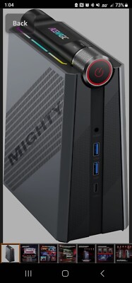 Powerful gaming mini PC, Intel i9-12900H, 32GB RAM, 512GB SSD, WiFi6, BT5.2.