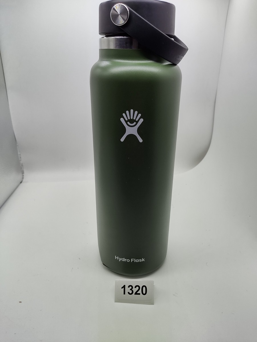 Hydroflask Stainless Steel Wide Mouth W/ Cap Water Bottle Olive Green 21oz  #1320 | eBay