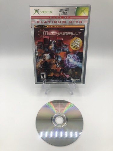 MechAssault (Original Xbox, 2002) Platinum Hits CIB Complete w/Manual Tested - Picture 4 of 8
