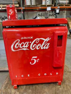 Vintage 1940's V-59 Coca Cola Nickel Machine!! | eBay