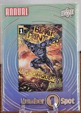 Upperdeck 2023 Marvel Annual - BLACK PANTHER Number 1 Spot N1s-1