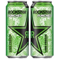 Rockstar Energy Drink, Punched Lime Freeze, 1...