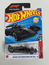 Hot Wheels 2025 59/250 Mercedes-AMG Petronas F1 HW Track Aces 1/5 Formula 1