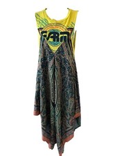 Farm Rio Jumpsuit Printed Maxi Dress Size Petite See Photos For Measurements
