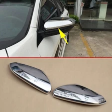 For Honda Civic Sedan 10th 19-2021 Chrome Side Door Rear View Mirror Cover Trim
