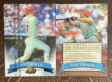 Scott Rolen 1998 Topps Finest Baseball No-Protectors #142 +Base -HOF -PHILLIES🔥