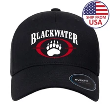 Blackwater Black Water Academi Guns Printed Baseball Cap Black Hat Adult Size