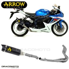 Impianto completo SUZUKI GSX-R 750 2013 2014 ARROW Carbonio CC THUNDER