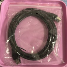 Cat5e FTP 24 AWG ISO IEC 11801 Patch Cord Network Cable Ethernet 6.5FT Black