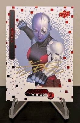 2023 Marvel Anime Vol. 2 Nebula /75 Artist In-Hyuk Lee Auto SSP