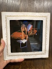 Vintage Lamborghini Dual Carbs 8 x 8” Carnival Fair Prize~ Lambo Advertising