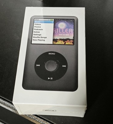 RARE - Apple iPod Classic 160GB BLACK 7th Gen NEW IN FACTORY SEALED - MC297LL/A