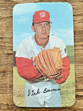 1971 Topps Baseball Super Dick Bosman VG-EX #7 WASHINGTON SENATORS