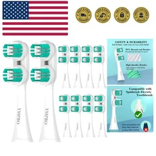 Replacement Heads Compatible with Spinbrush PRO Clean/PRO+ Gum Health Powered...