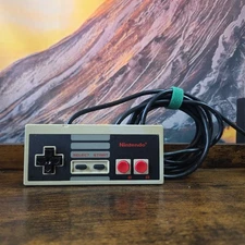 Nintendo NES-004 Controller Corded OEM Original Authentic - Cleaned And Tested