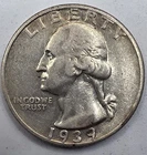 *SILVER* 1939-S  Washington Quarter -《Great Way To Buy Silver!!》