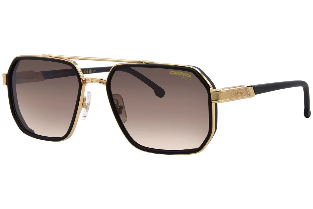 Carrera 278/S 2M2 black gold Unisex Sunglasses Sizes: 58:16:145MM Carrera Victory C 03/BB 2M2 Optical Frame Black Gold - eye  main image 3