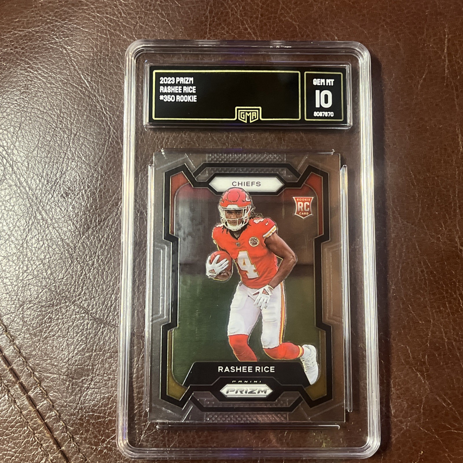 2023 Panini Prizm - Rookies Rashee Rice #350 No Huddle Prizm (RC)