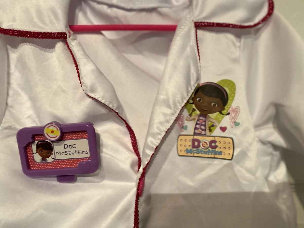 Disney Doc McStuffns Lab Coat Size 4-6x Great Condition