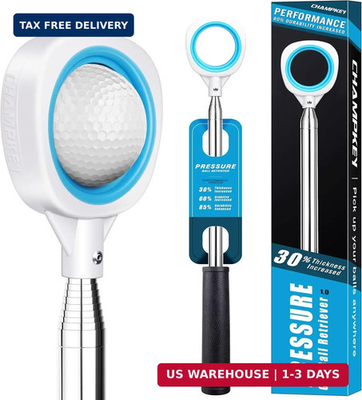 #ad CHAMPKEY Pressure Golf Ball Retriever Performance Version Thicken Stainless St $29.04