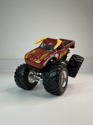 Hot Wheels Monster Jam El Toro Loco 2009 Brown Paint Version Maßstab 1:64