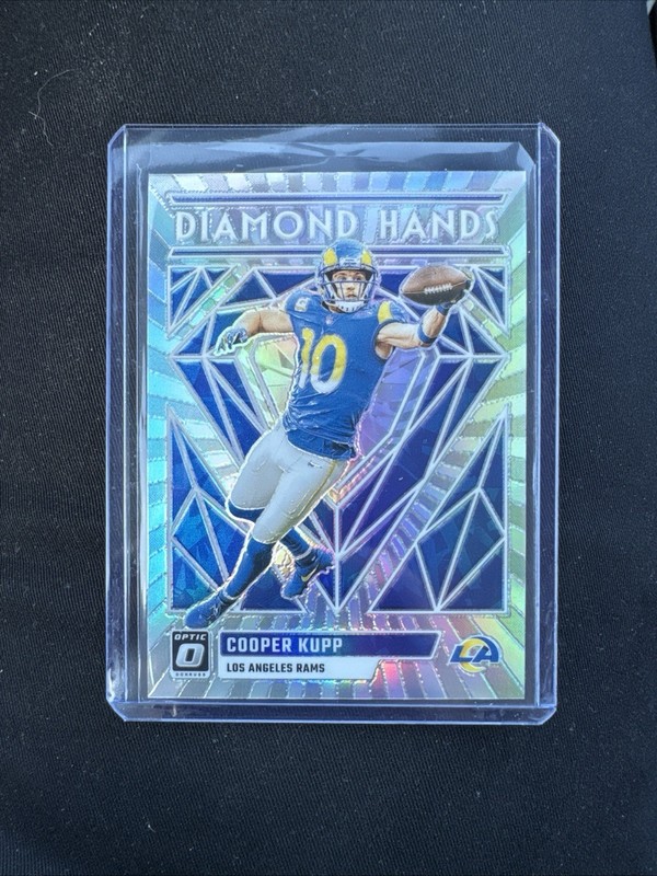 2023 Panini Donruss Optic Football Diamond Hands Cooper Kupp Silver 