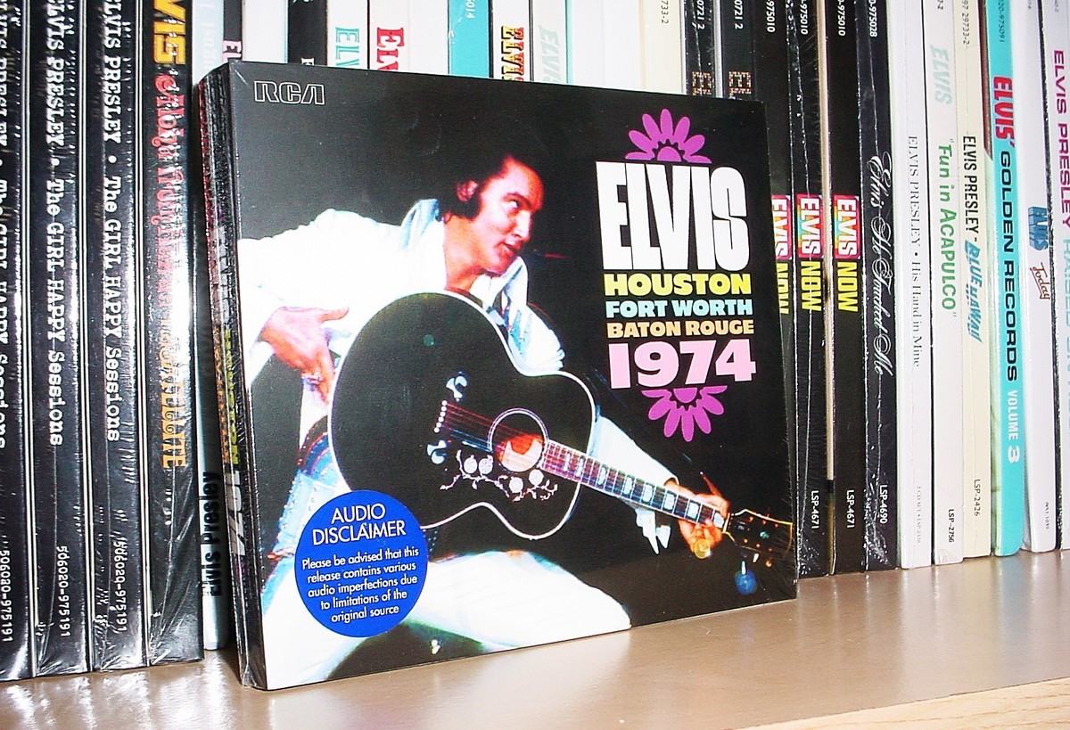エルヴィスプレスリーFTD【HOUSTON FORT WORTH 74 】3CD Elvis: Houston-Fort Worth-Baton Rouge 1974 FTD 3CD Set (Brand New
