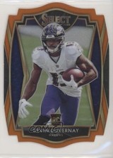 2020 Panini Select Premier Level Orange Prizm Die-Cut Devin Duvernay #177 2l4