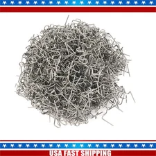 500Pcs Hot Staples Plastic Welding Wave Stapler For Car Bumper Repair 0.8mm