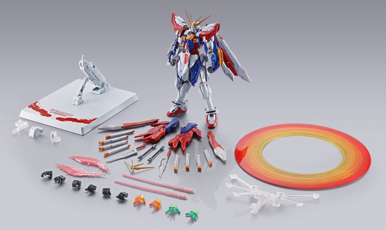 Bandai Tamashii Nations Metal Build Burning Gundam Action Figure