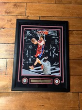 Mac McClung Signed Slam Dunk Champ 22x29 Photo Matted & Framed 76ers PSA COA