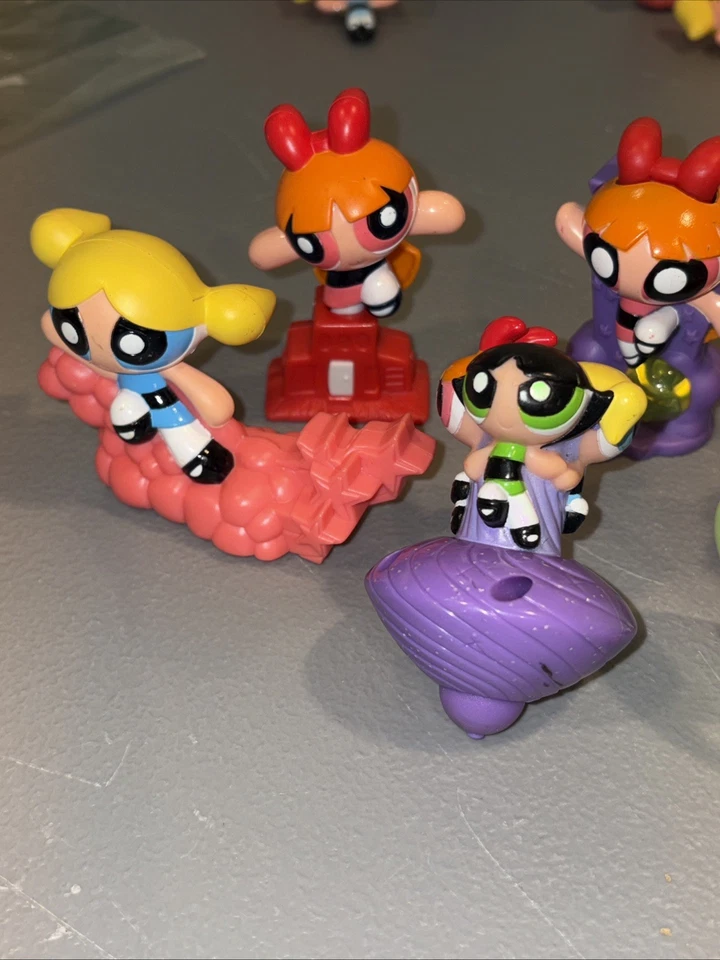 Power Puff Girls Figures Burger King/McDonalds Toys Mixed Lot of 5, 191-5 - Image 3 of 4